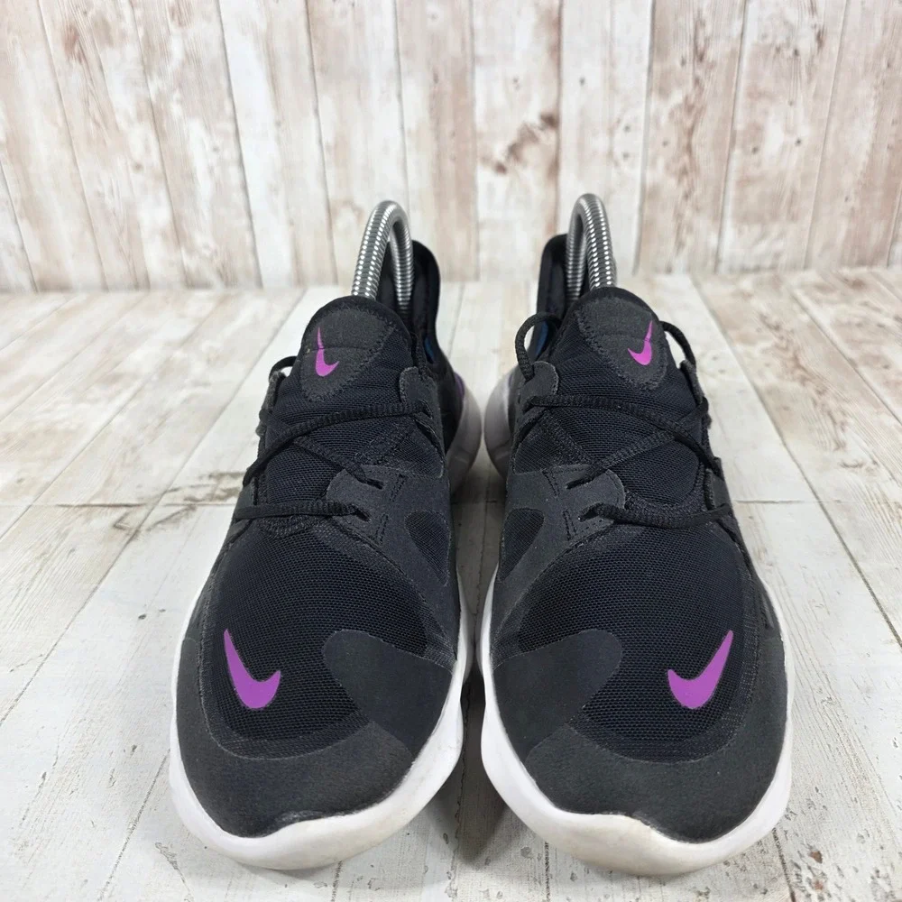 Nike Free RN 5.0 Womens Black Purple Running Shoes AQ1316-009 Size 7